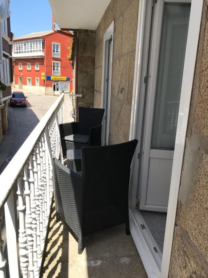 Apartamento Vista Al Puerto De Финистерре Экстерьер фото