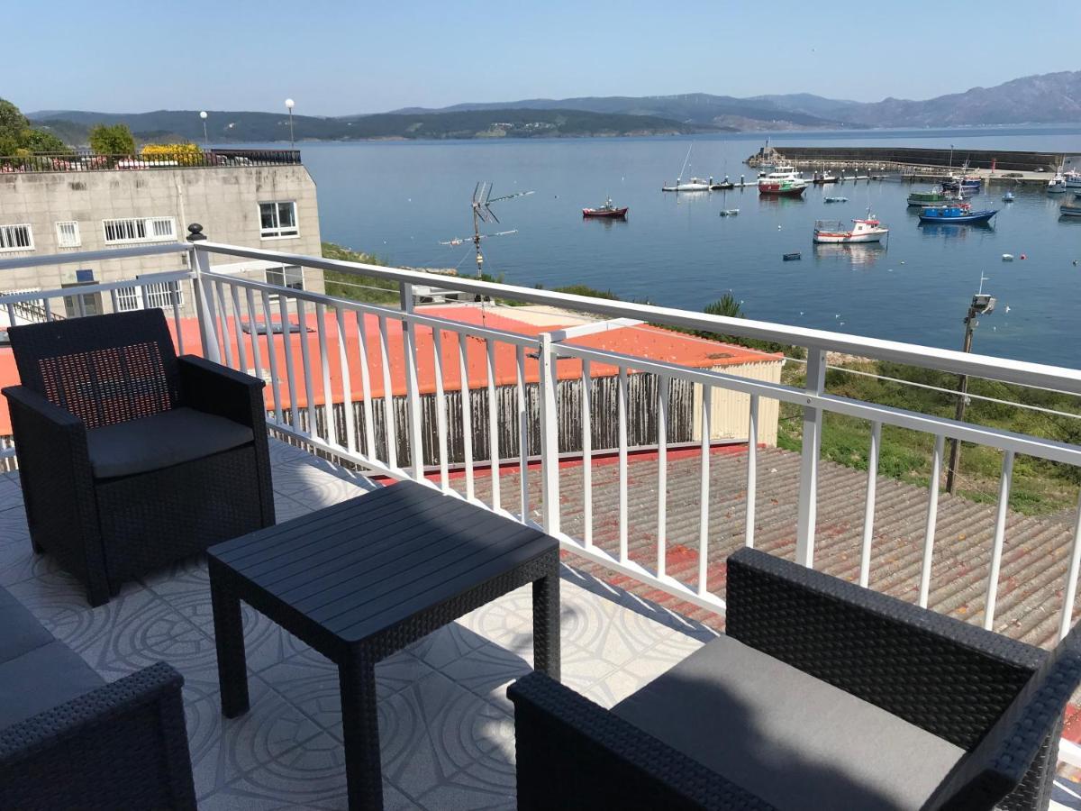 Apartamento Vista Al Puerto De Финистерре Экстерьер фото